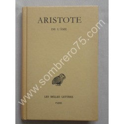 ARISTOTE. De l'Âme.