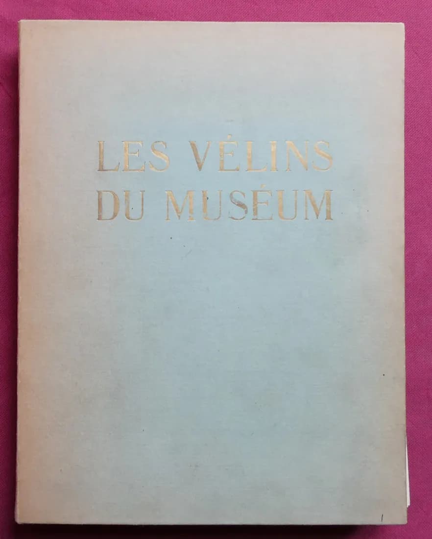 Les Vélins du Museum d'Histoire Naturelle de Paris. Léon BULTINGAIRE