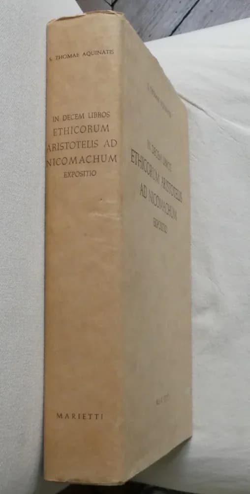 In Decem Libros Ethicorum Aristotelis ad Nicomachum - Expositio - Image 2