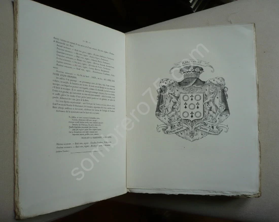 Les Titres de la Maison de Rarécourt de la Vallée de Pimodan. - Alphone Roserot - Image 4