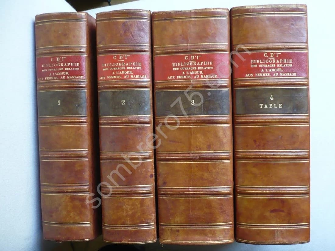 Bibliographie des Ouvrages relatifs à l'Amour, aux Femmes, au Mariage et des Livres Facétieux, Pantagruéliques, Scatologiques, S