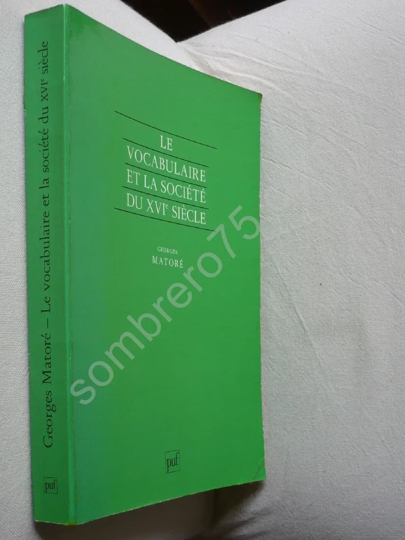 Le Vocabulaire et la Société du XVIe Siècle - Image 2