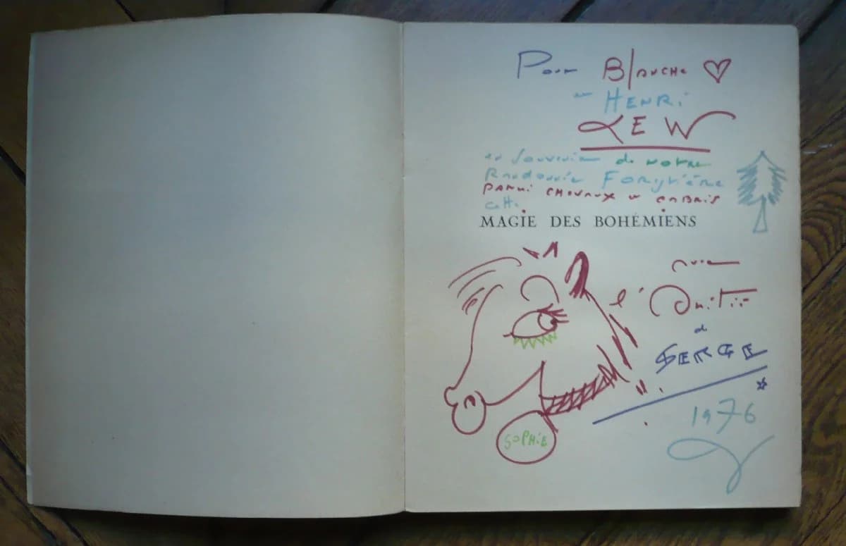 Magie des Bohémiens.. Dessin Original - Image 2