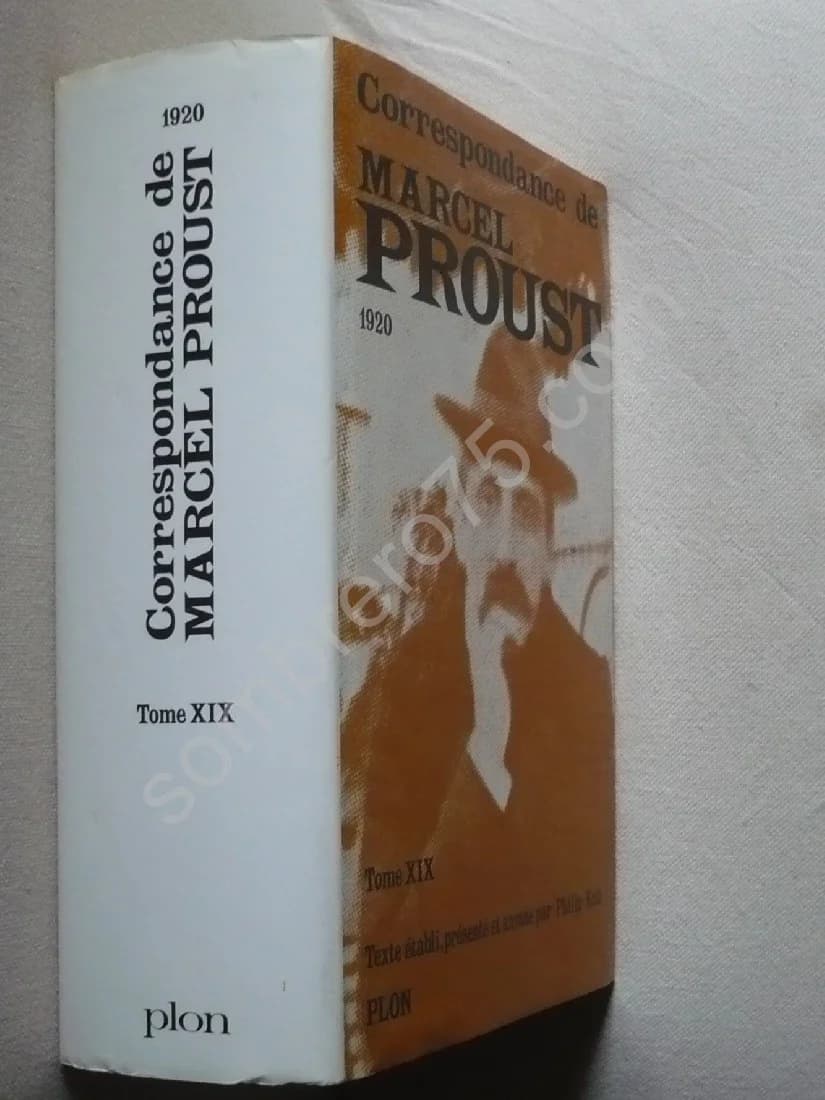 Correspondance de Marcel Proust 1920 - Tome 19. Texte Établi et Annoté par KOLB Philip - Image 2