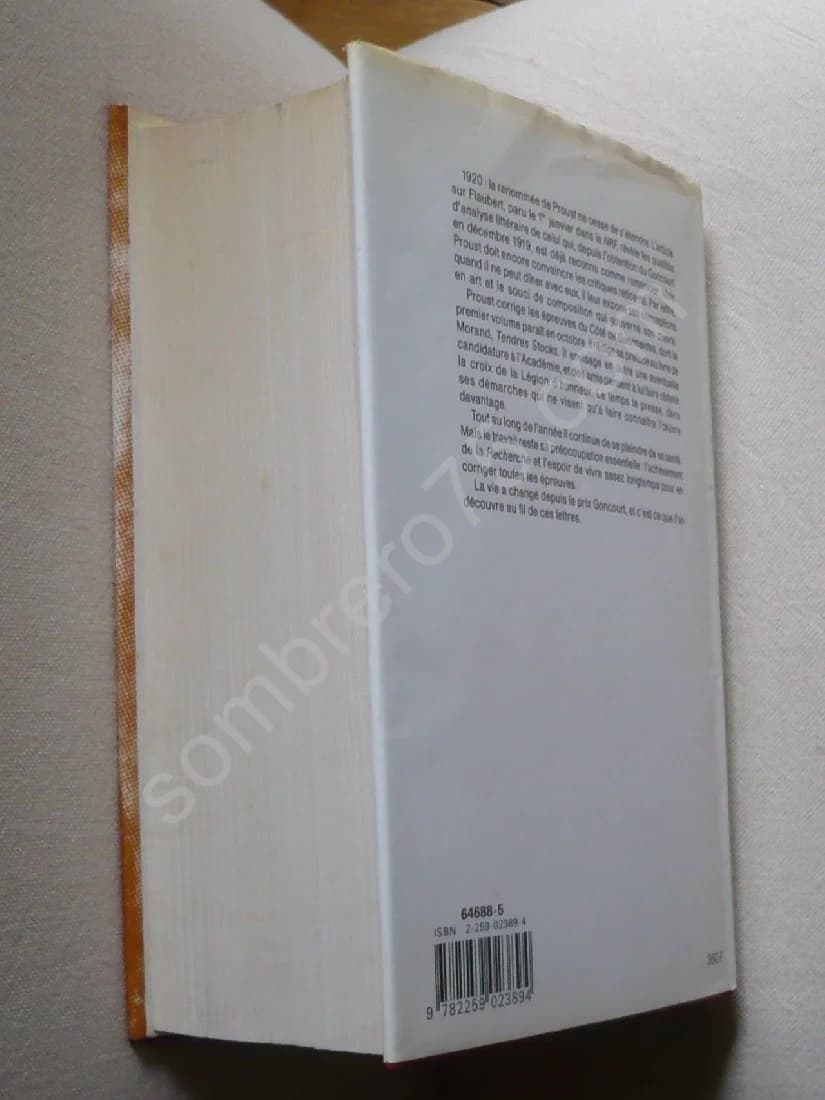 Correspondance de Marcel Proust 1920 - Tome 19. Texte Établi et Annoté par KOLB Philip - Image 3