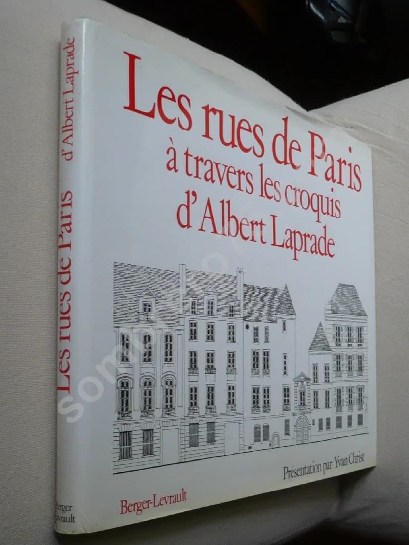 Les Rues de Paris à travers les Croquis d'Albert LAPRADE