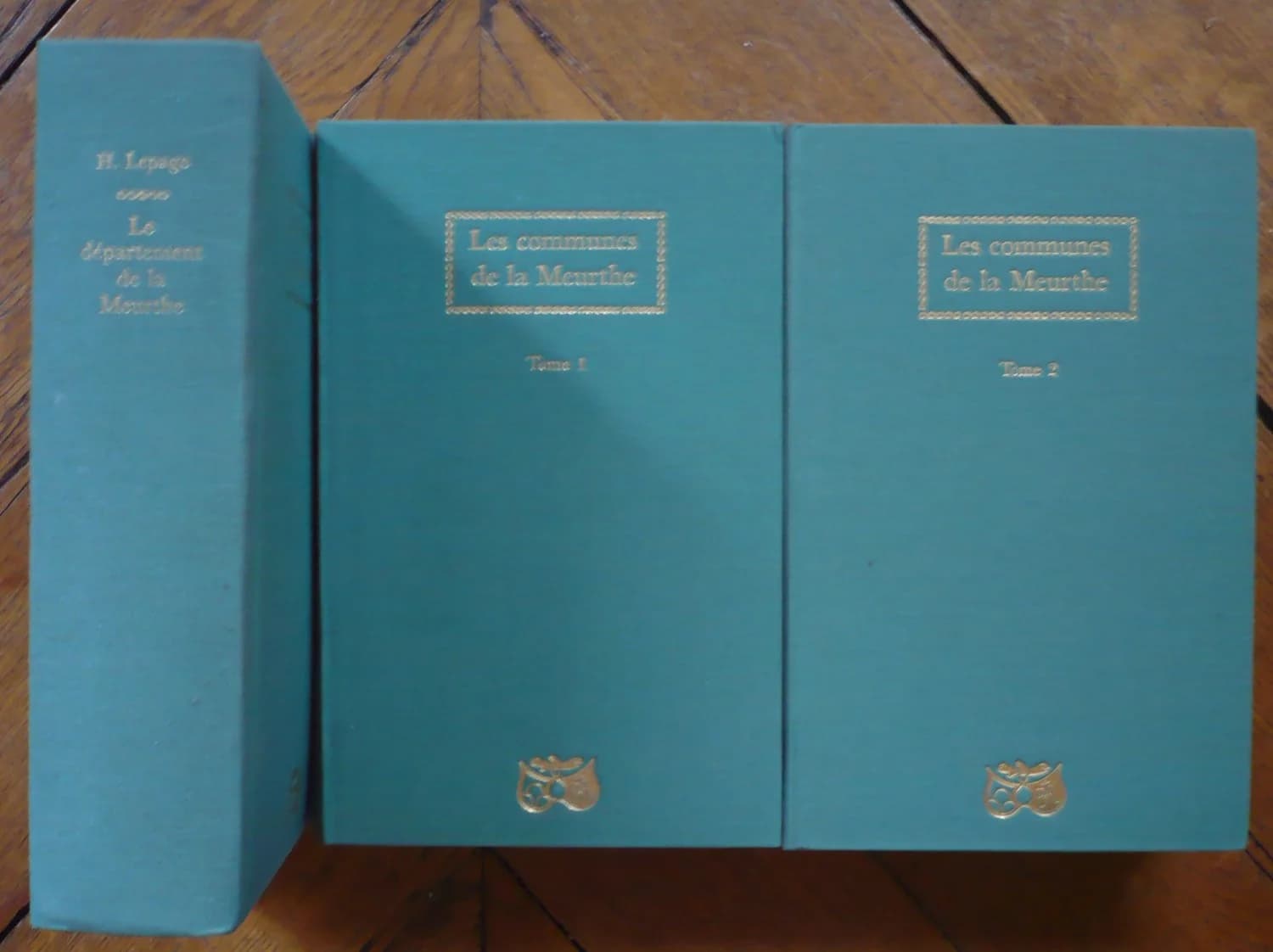 Les Communes de la Meurthe et le Département de la Meurthe. 3 Volumes