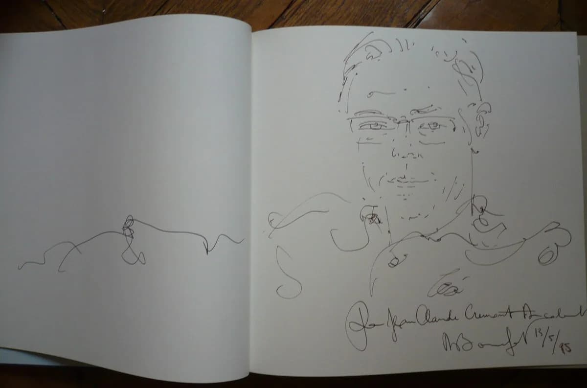 Alain Bonnefoit - Dessin Original - Daté et signé - Image 3