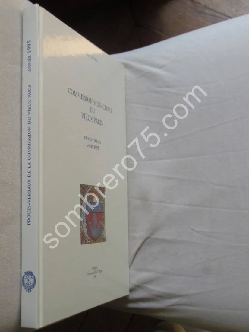 Commission Municipale du Vieux Paris - Procès Verbaux Année 1995 - Image 2