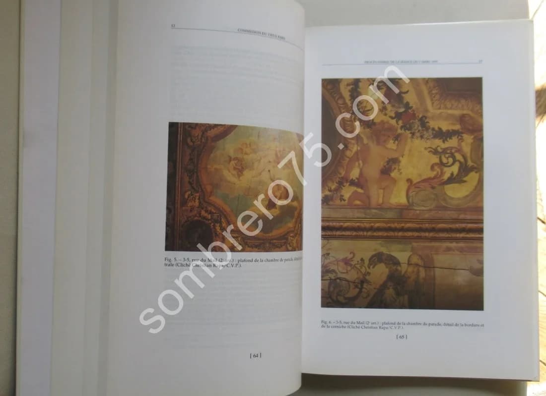 Commission Municipale du Vieux Paris - Procès Verbaux Année 1995 - Image 8