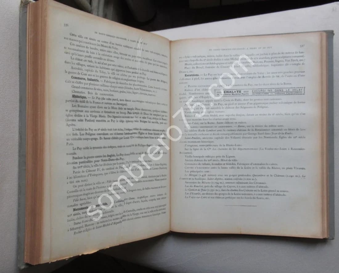 Paris Lyon Méditerranée Guide Album 1922 - 1923. PLM - Image 7