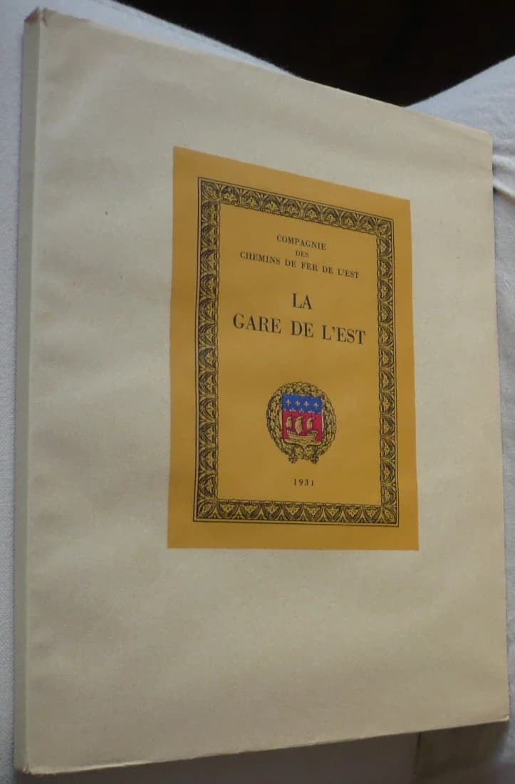 La Gare de l'Est. 1931