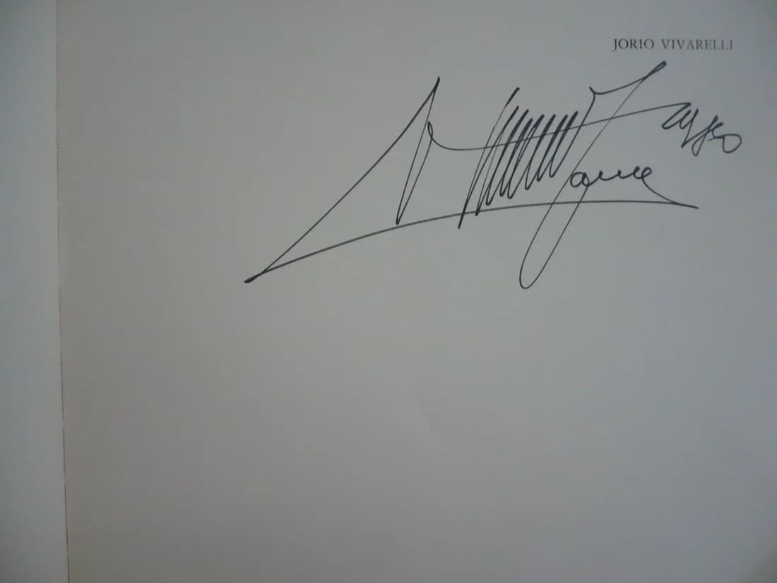 Jorio Vivarelli Catalogue Exposition Pau - Image 2