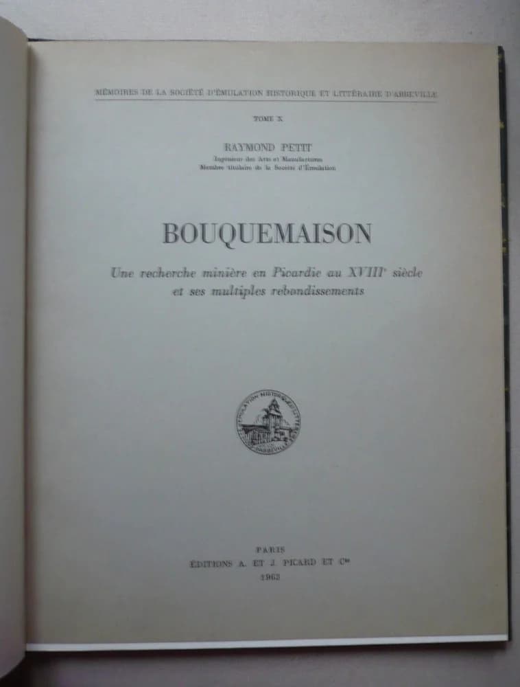 Bouquemaison : Une Recherche Minière en Picardie au XVIIIe siècle et ses Multiples Rebondissements - Image 2