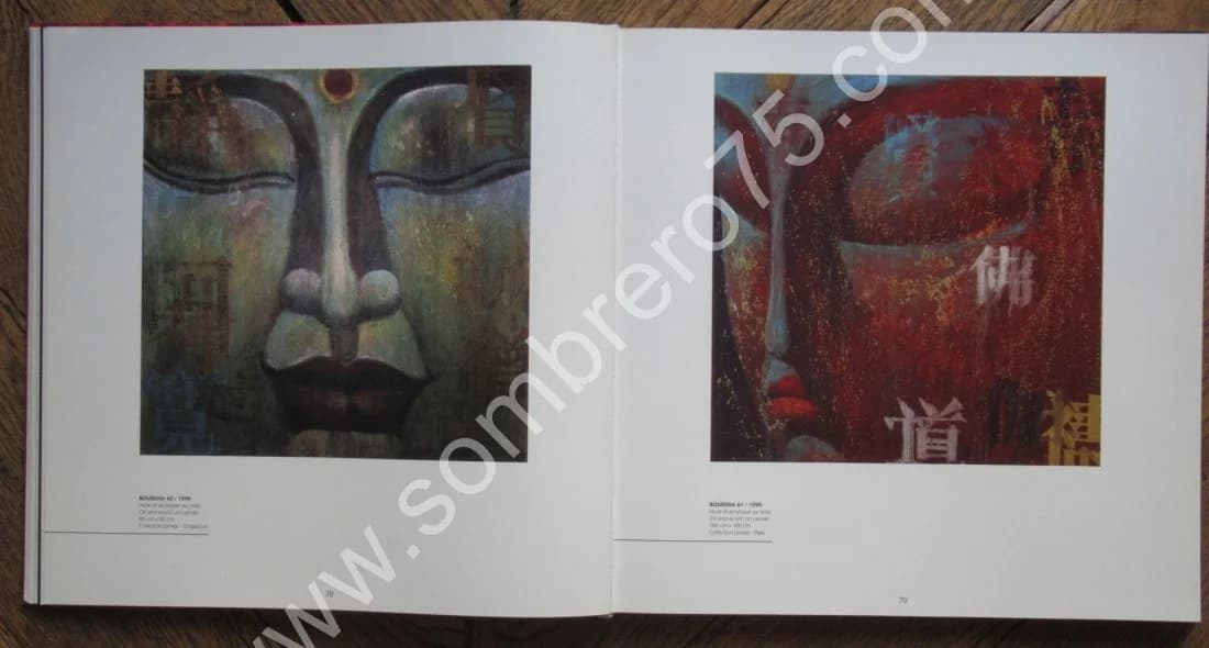 Bouddhas - Buddhas de 1999 - 2002. Dédicacé - Image 8