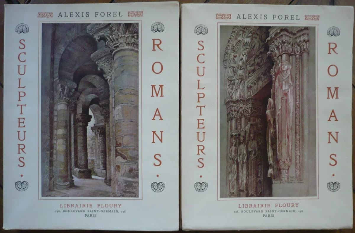 Voyage au Pays des Sculpteurs Romans - Croquis de route à travers la France - 2 Volumes