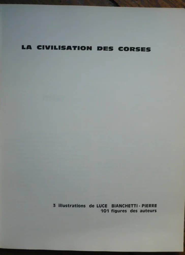 La Civilisation des Corses : Les Origines - Image 2
