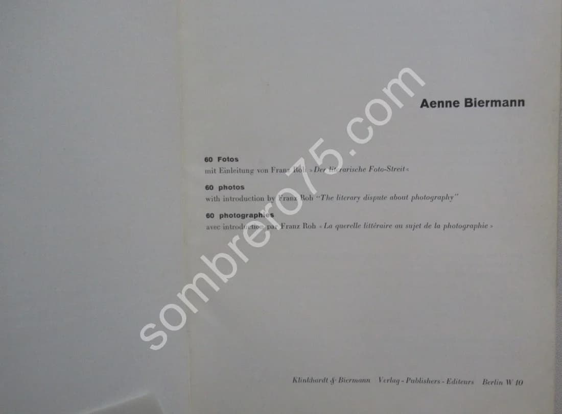Aenne Biermann 60 photos - 1930. Introd. Franz ROH - Image 3