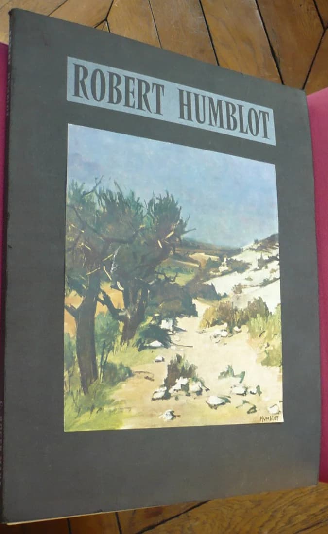 Robert Humblot. Un homme entier. ESTAMPE Signée. E.O