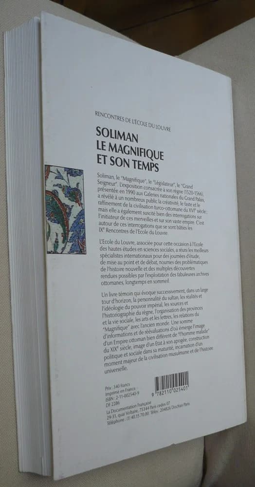 Soliman Le Magnifique et son Temps - Actes du Colloque de Paris, Galeries Nationales du Grand Palais, 7-10 Mars 1990 - Image 2