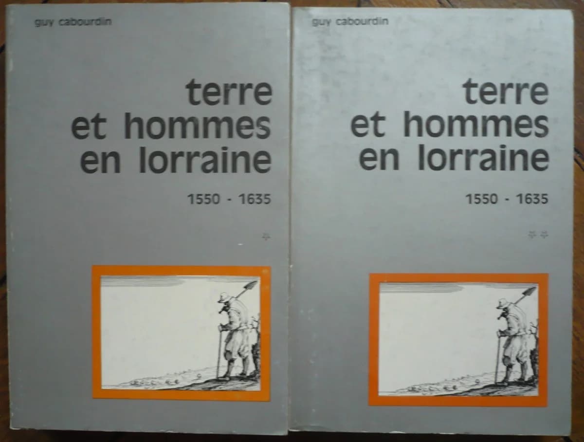 Terres Et Hommes En Lorraine. 2 Volumes - Image 2