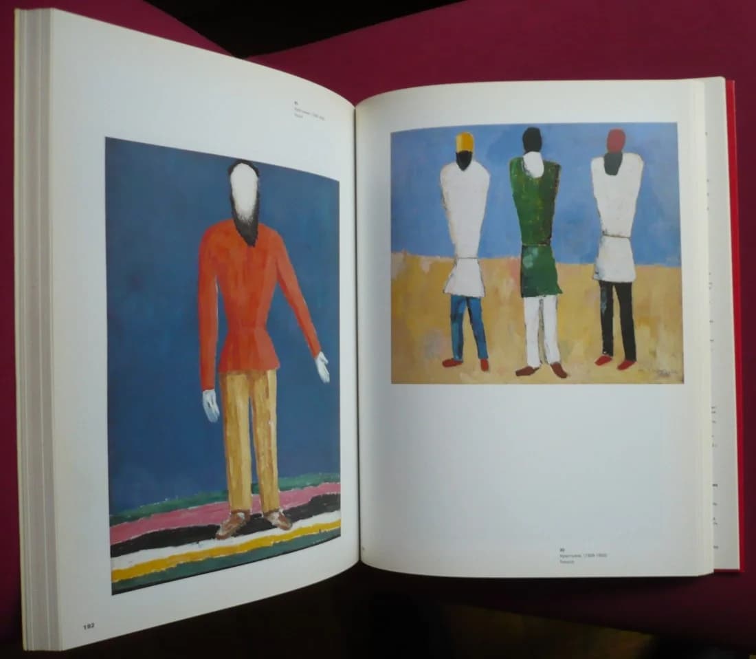 Kasimir Malevich 1878 - 1935. Catalogue Exposition 1988 Leningrad Amsterdam - Image 3