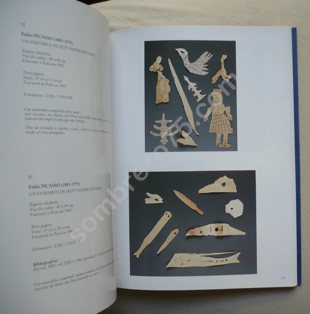 Les Picasso de Dora Maar. Succession de Madame Markovitch. Paris. 27 et 28 Octobre 1998 - Image 4