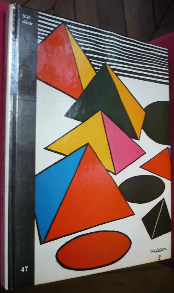 Revue N°47, Décembre 1976. Calder. Lithographie Miro