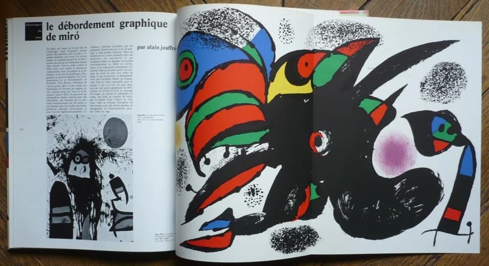 Revue N°47, Décembre 1976. Calder. Lithographie Miro - Image 3