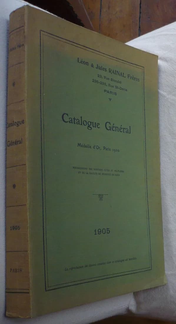 Catalogue Général de la Médaille d'Or. Léon Et Jules Rainal