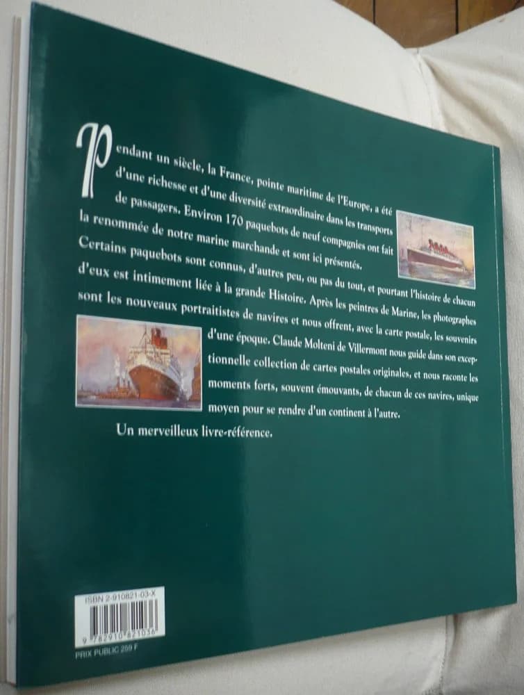 Un Siècle de Paquebots Français par la Carte Postale - Image 2