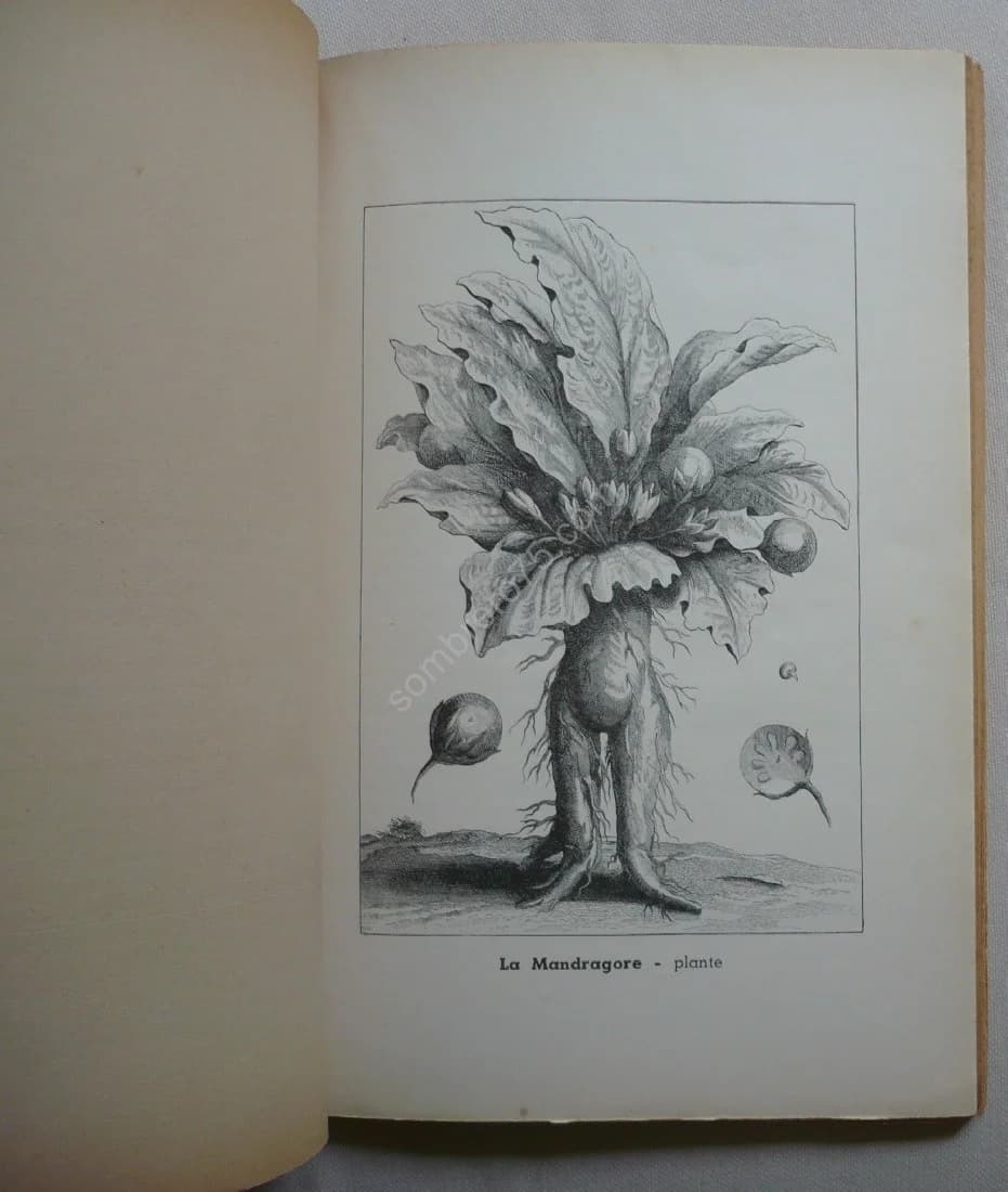 Figures de la Mandragore - Plante Démoniaque. J. Bouquet - Image 4