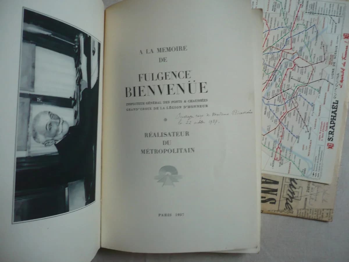 Fulgence Bienvenüe Inspecteur Général des Ponts et Chaussées Grand'Croix de la Légion d'Honneur - Image 4