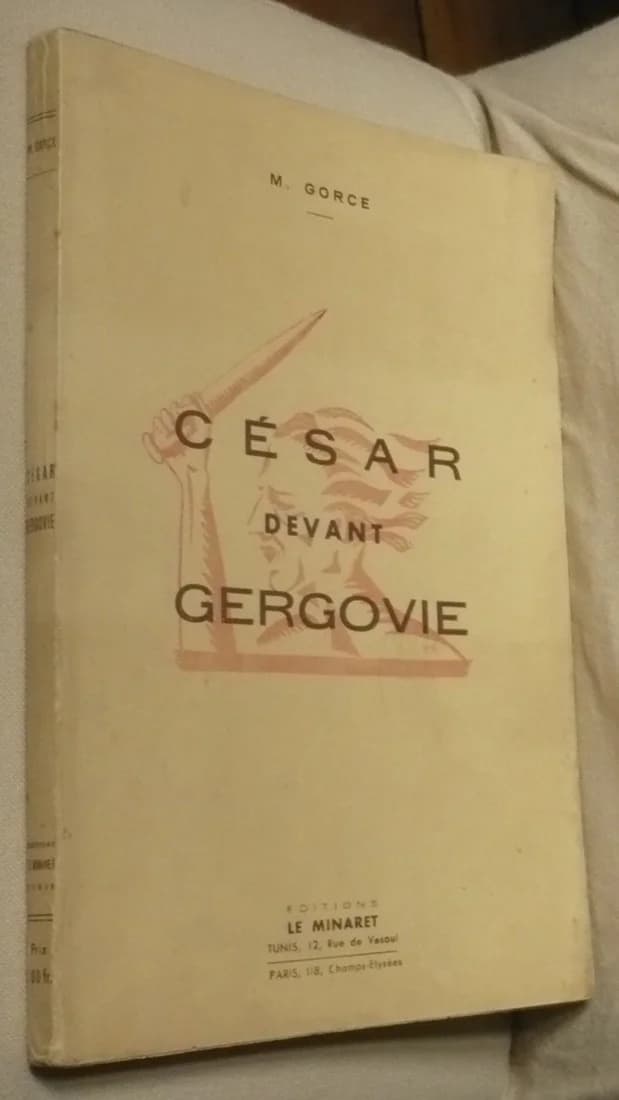 César devant Gergovie. Maxime Gorce