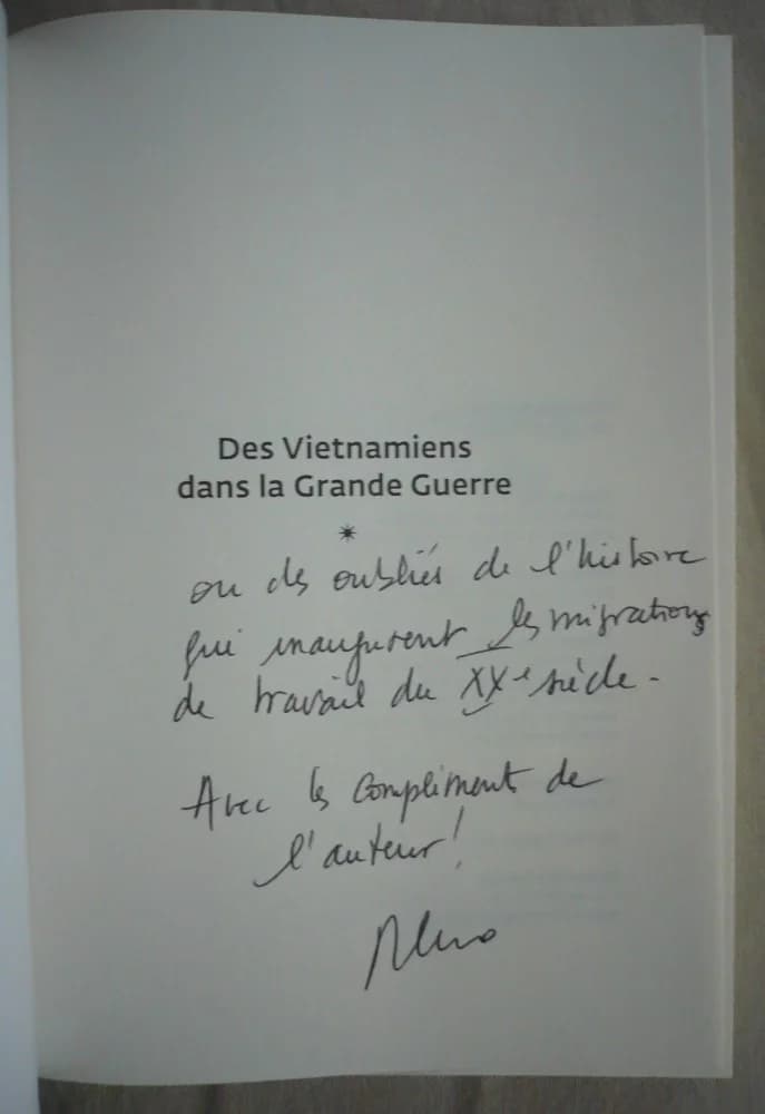 Des Vietnamiens dans la Grande Guerre. Mireille Le Van Ho - Image 2