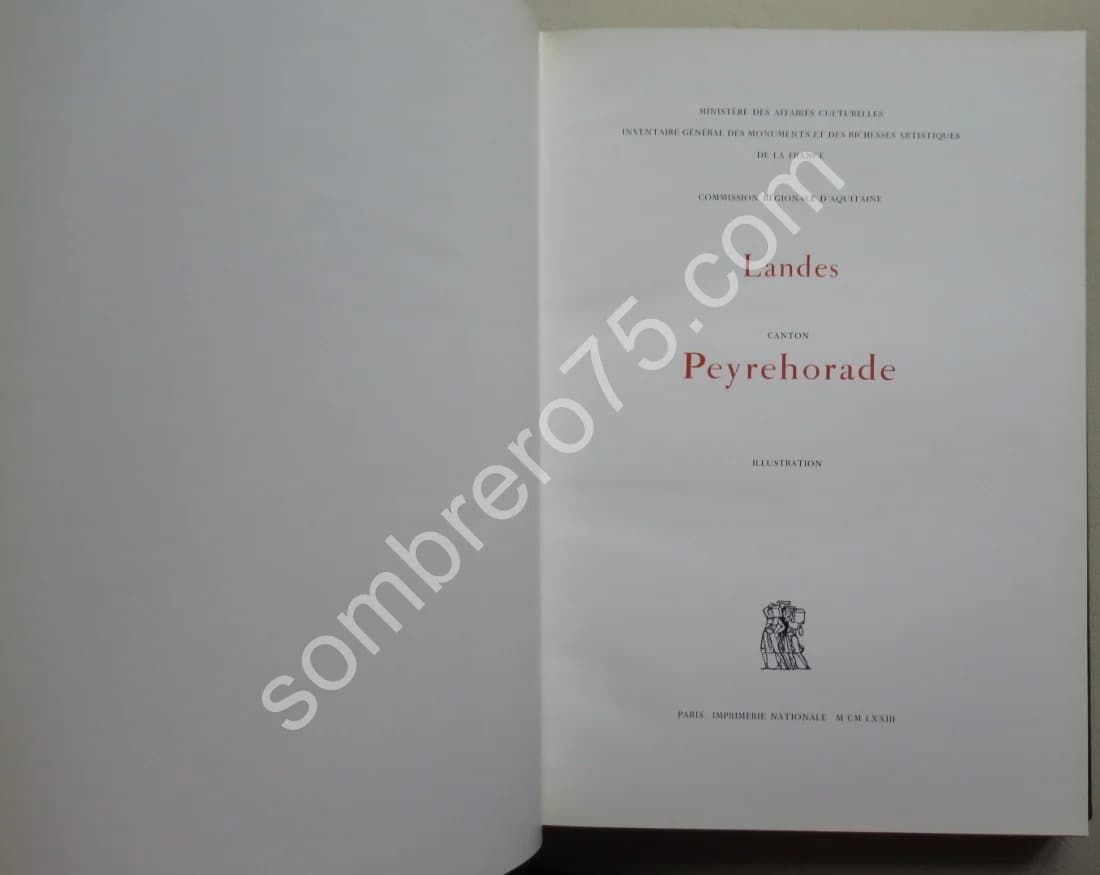Inventaire Général des Monuments et des Richesses Artistiques de la France - Landes - Peyrehorade - 2 Tomes - Image 5