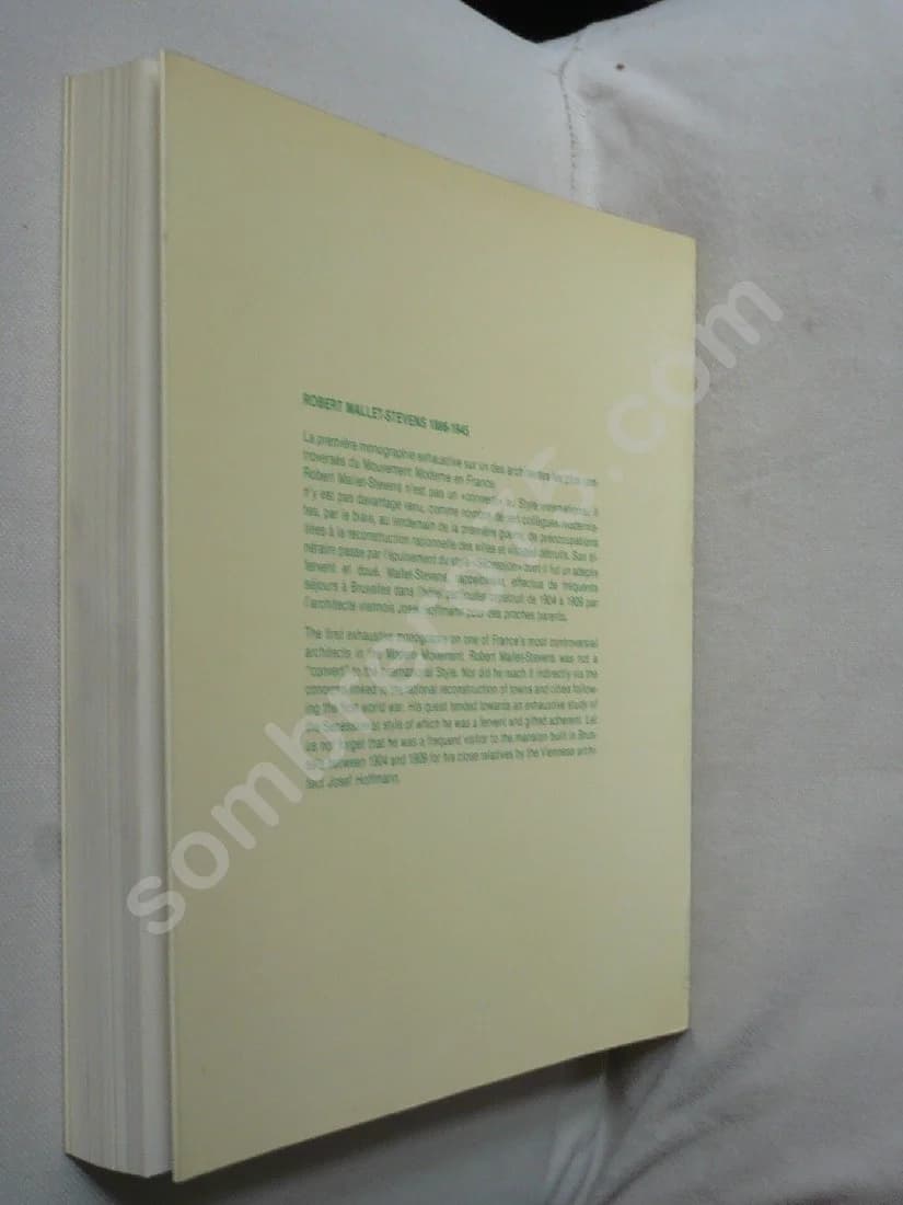 Rob Mallet Stevens - Architecte. Dominique Deshoulières - Image 6