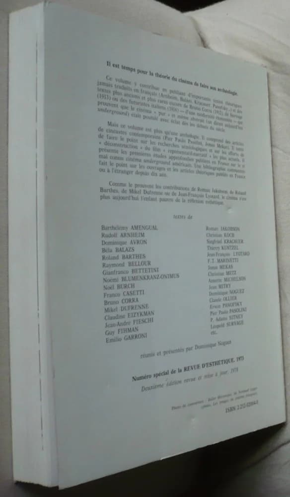 Cinéma Théorie et Lectures. Dominique Noguez - Image 3