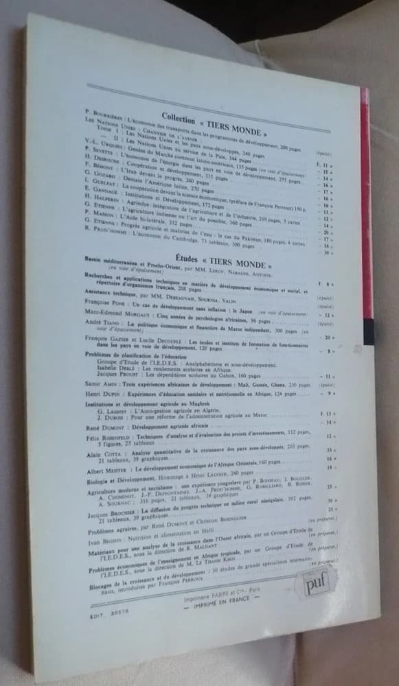 L'Economie du Cambodge. Rémy Prud'homme - Image 2