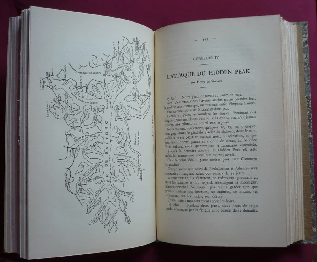 L'Expédition Française à L'Himalaya 1936. E.O. Henri de Ségogne, Pierre Allain - Image 2