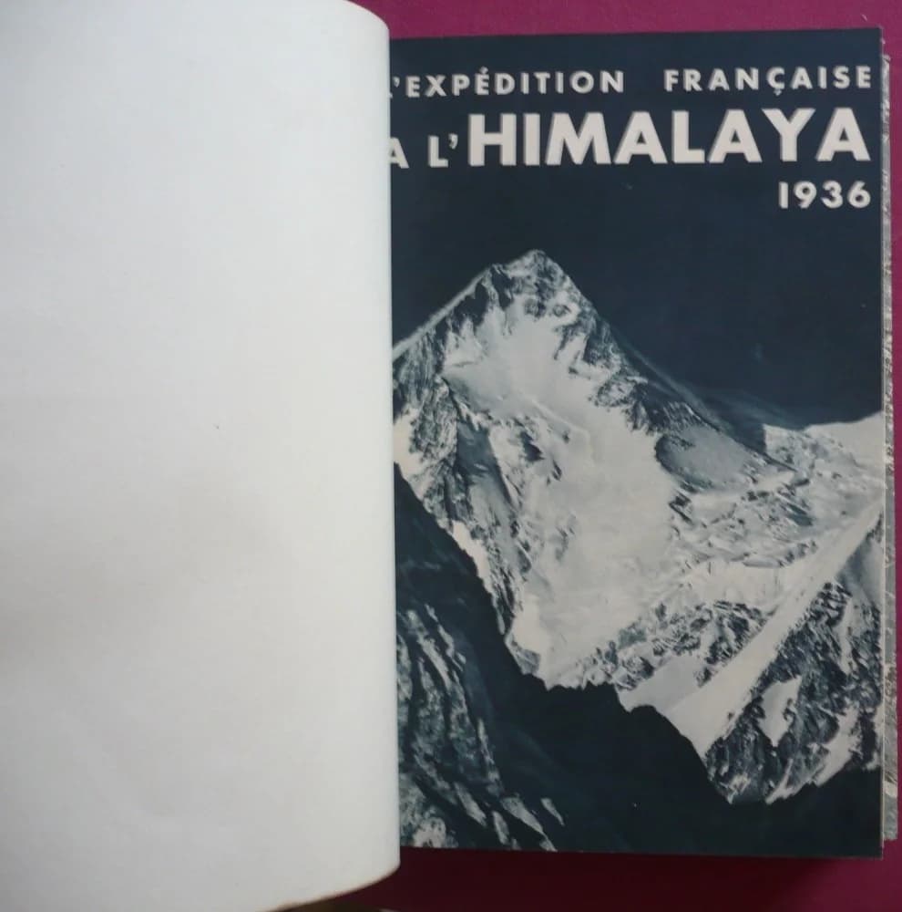 L'Expédition Française à L'Himalaya 1936. E.O. Henri de Ségogne, Pierre Allain - Image 3