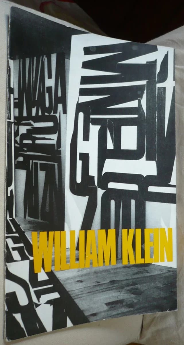 William Klein Schilder Foto's Films Catalogue 409