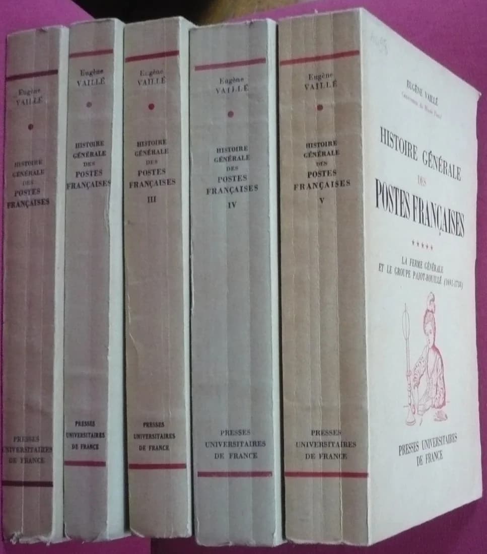 Histoire Générale des Postes Françaises - complet en 7 tomes - Image 2