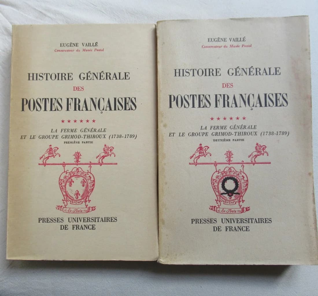 Histoire Générale des Postes Françaises - complet en 7 tomes - Image 4