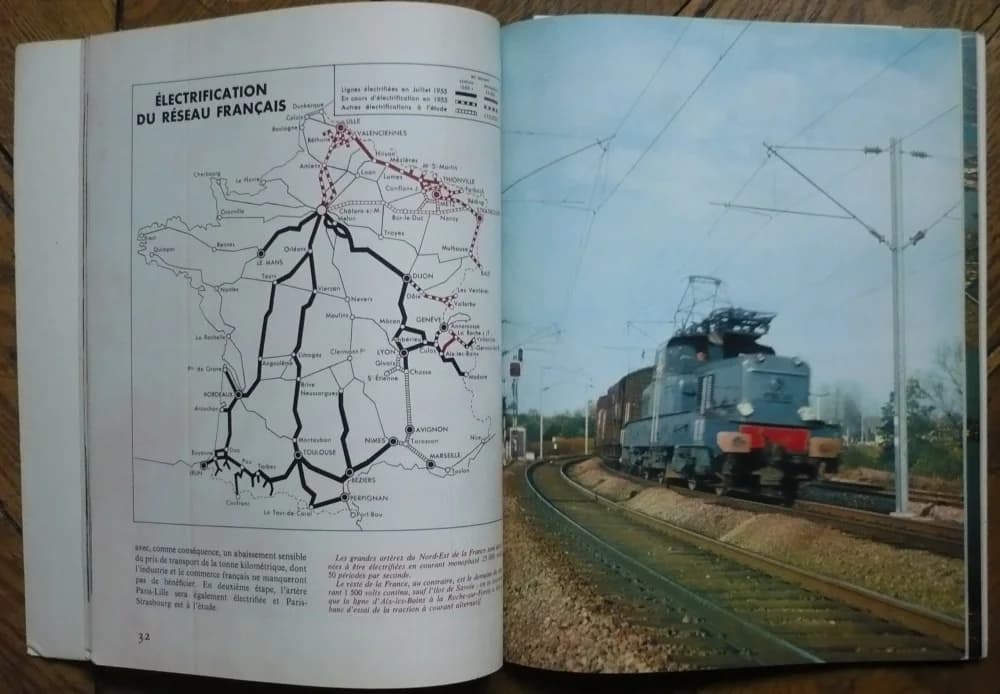 Les Chemins de Fer en France. 1955 - Image 5