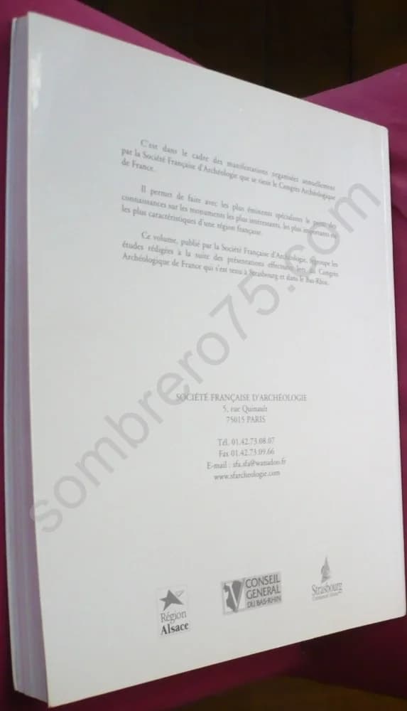 Monuments de Strasbourg et du Bas Rhin. Congrès d'Archéologie - Image 3