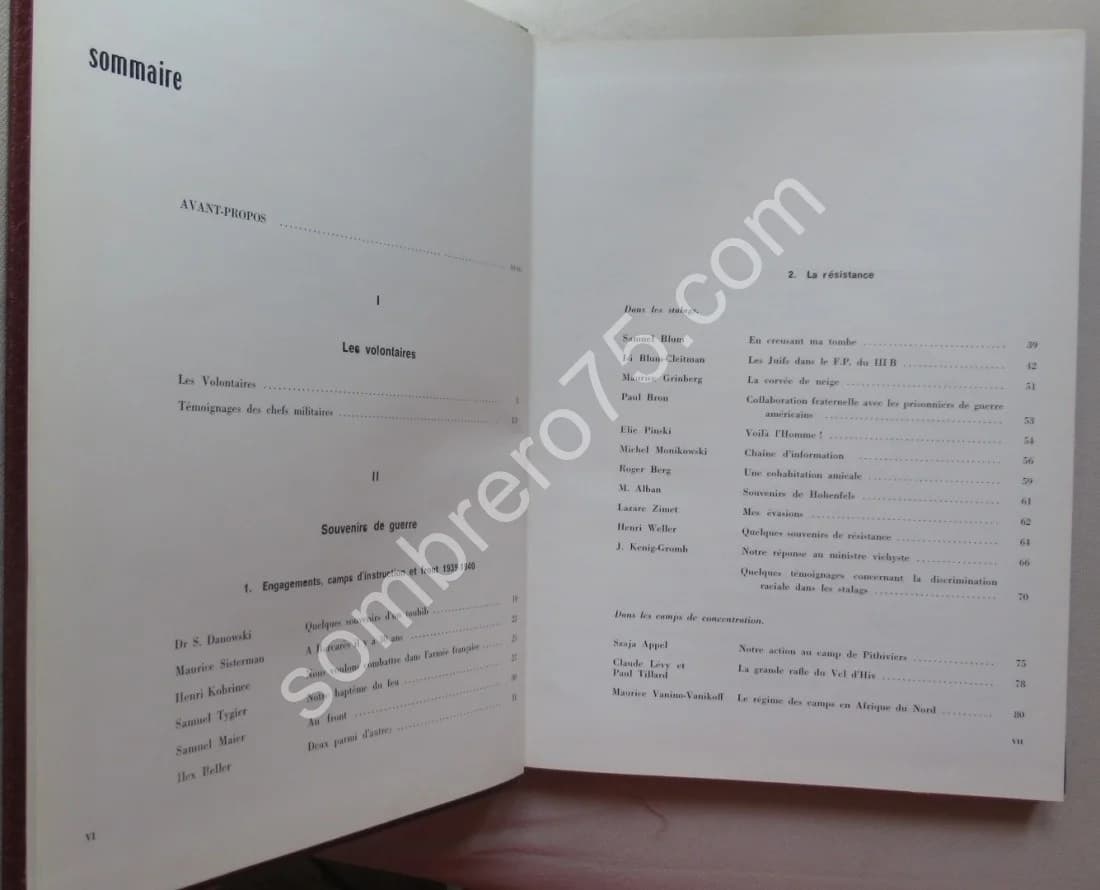 Le Combattant Volontaire Juif 1939-1945 (25e Anniversaire de l'Union des Engagés Volontaires et des Anciens Combattants Juifs - Image 8