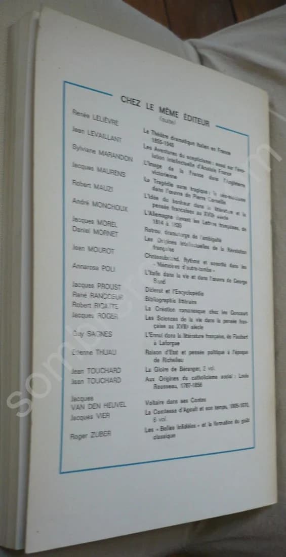 Romantisme et Politique 1815 - 1851. Colloque Ecole Normale Supérieure Saint Cloud - Image 6