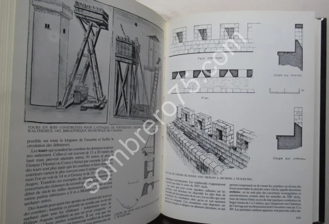Châteaux et Guerriers de la France au Moyen Age. Evolution Architecturale et Essai d'une Typologie. Tome 2 - Image 7