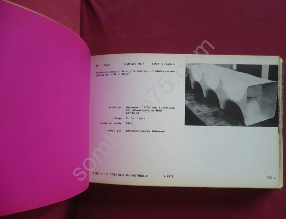 Design Français Centre de Création Industrielle Oct Déc 1971 - Image 3